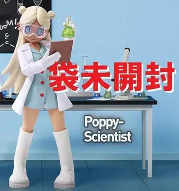 POPMART PeachRiot Poppy Scientist 미개봉