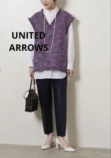 UNITED ARROWS/UBCMD 트위드 베스트