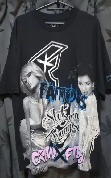 CREW X FIED 티셔츠  FAMOUS STAR AND STRAPS