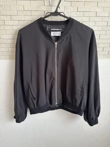 블랙 MA-1 자켓 F 사이즈