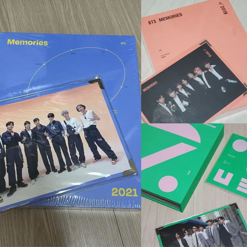 BTS Bangtan BTS Memories 19, 20, 21 DVD photobook pre-order