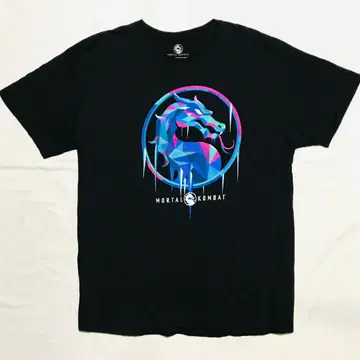 MORTAL KOMBAT 티셔츠 XL 모탈 컴뱃 미드웨이