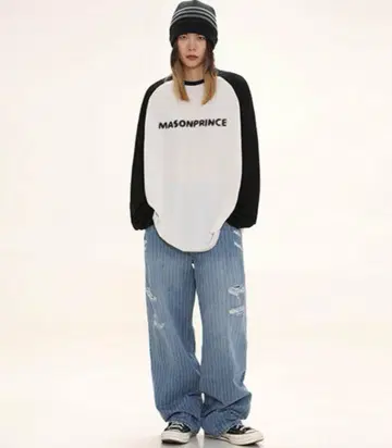 MASONPRINCE 롱 T