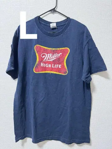 Miller High Life 밀러 맥주 기업 티셔츠 반팔