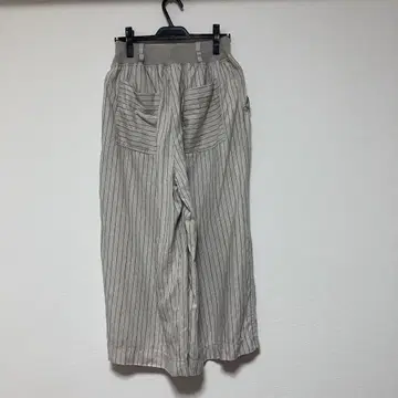 Reve de MIYACO 샘플 상품 베이지 계열 스트라이프 와이드 팬츠