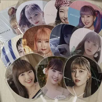 NiziU 마유카 부채 메키하피 스테스테 텍픽 팝업