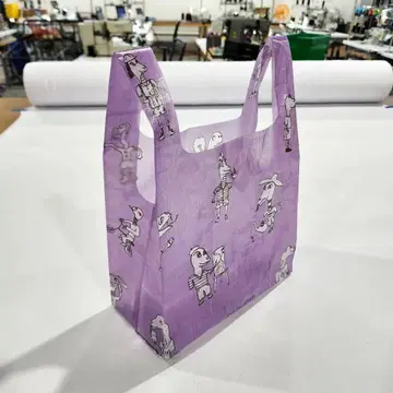HIGH TAIL DESIGNS Shopping Bag M Grape