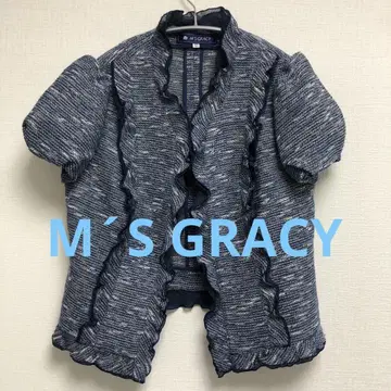 M'S GRACY 반팔 자켓 40 썸머 트위드
