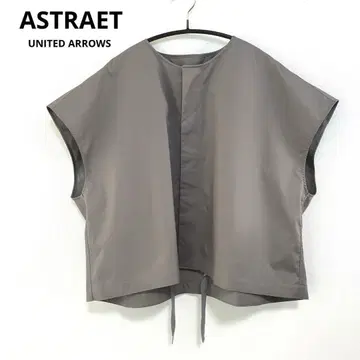 ASTRAET 아스트라트 스소드로 코드 슬리브리스 블라우스