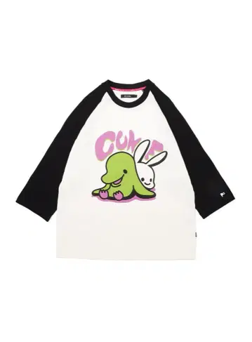 CUNE 래글런 티셔츠 생물 돌고래 사이즈 3