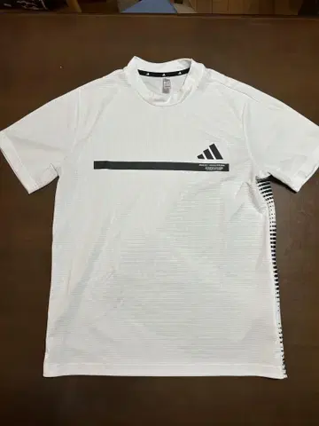 adidas 화이트 그라데이션 셔츠