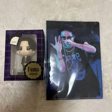 기쿠치 후마 피규어 & 클리어 파일 세트
