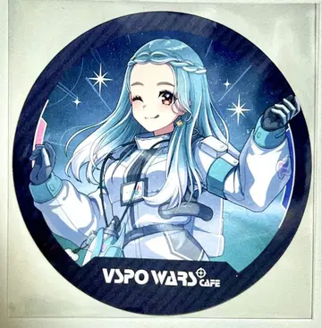 시라나미 라무네 브이스포! vspowars 콜라보 카페 코스터