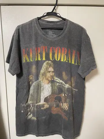 Kurt Cobain 카드 코번 T셔츠 구제 의류