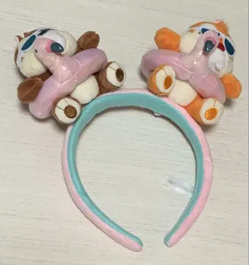 칩과 데일 플라밍고 머리띠