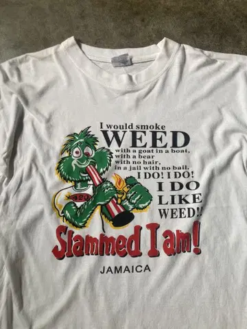 Vintage I would smoke weed 티셔츠