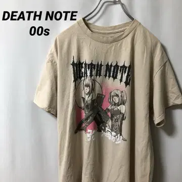 N-4874 00년대 DEATH NOTE 데스노트 미사미사 티셔츠 L.