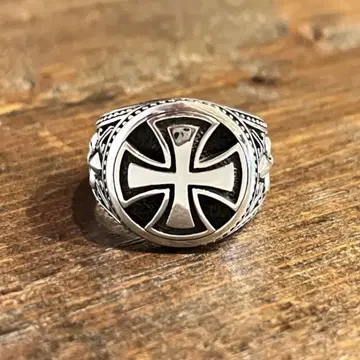 [ New Arrivals ] 실버 925 Iron cross 반지
