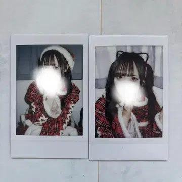 iLiFE! 와카바의 크리스마스 의상 폴라로이드 2장 세트