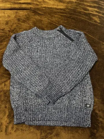G-STAR RAW 네이비 니트