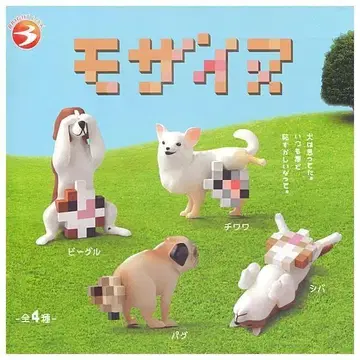 [내부 가방 미개봉] 모자이누 전 4종 컴프 세트