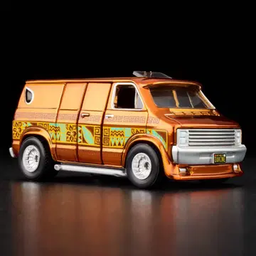 Hotwheels RLC 70s Dodge Tradesman Van