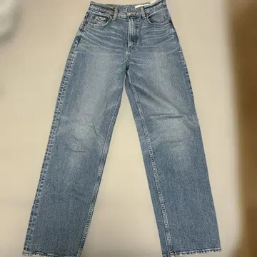 MOUSSY 스트레이트 데님 라이트 블루 26인치