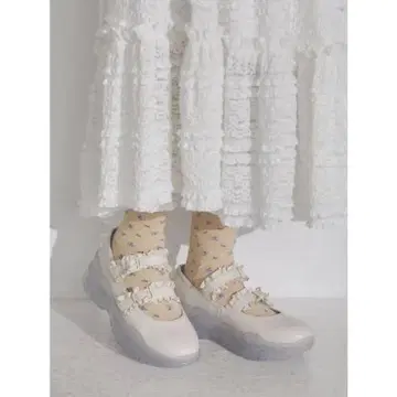 스니커즈 밑창 frill 메리 제인