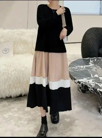 롱 티셔츠 원피스 Asian 3XL