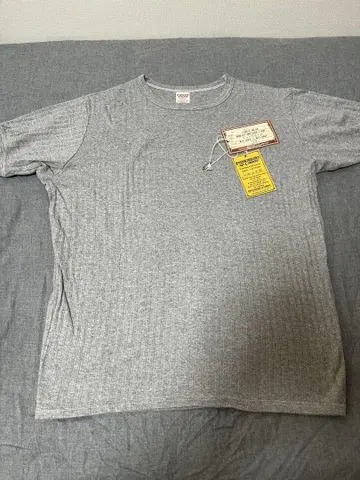 프리휠러스 BROAD RIB T-SHIRT 38 그레이