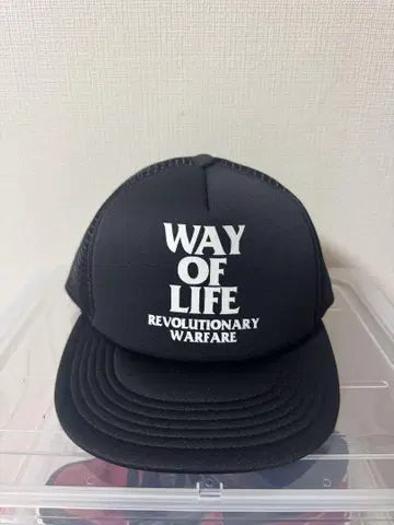 Rats 랏츠 WAY OF LIFE 메쉬 캡 블랙