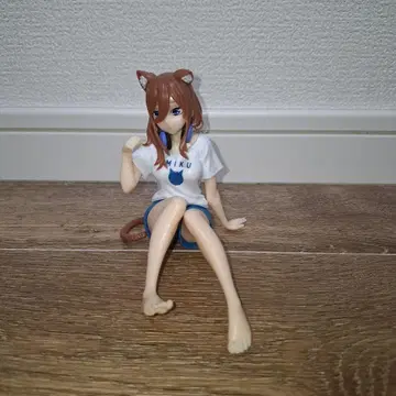 MIKU 고양이 귀 피규어 티셔츠