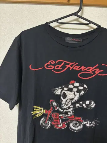 Ed Hardy 바이크 스컬 큐빅 티셔츠 (호놀룰루 한정판)
