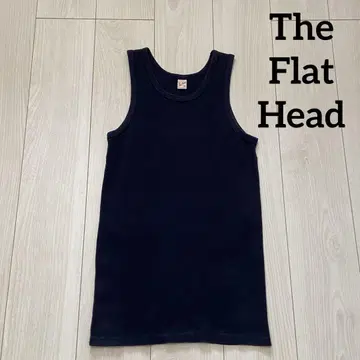 The Flat Head 플랫 헤드 백 프린트 일본제 탱크탑