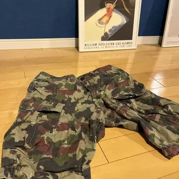 G-STAR RAW 카모플라쥬 루즈핏 카고 팬츠 W28