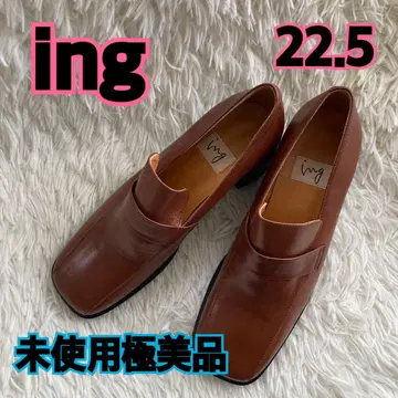 ing 브라운 로퍼 22.5 미사용, 컨디션 최상