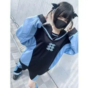 누타. 시마무라 콜라보 차이나 블랙 레그 커버 풀세트