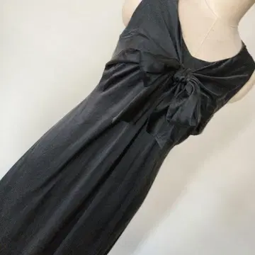 UNITED ARROWS 무릎 기장 원피스 블랙 38