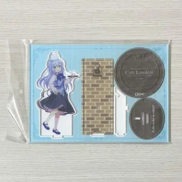 주문토끼 전 카페 루미에르 입체 아크릴 스탠드 치노