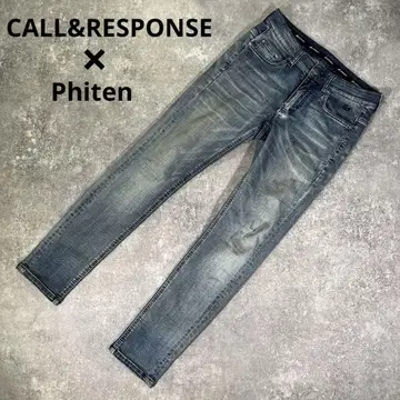 CALL&RESPONSE Phiten 스트레치 데님 [1] 콜라보 데님