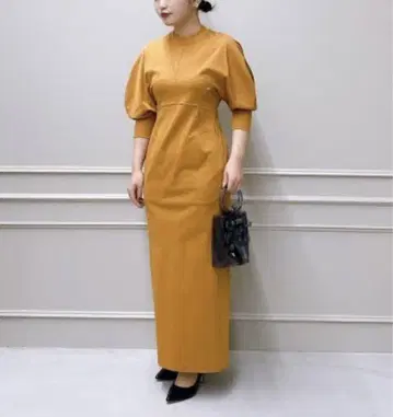 [ Mame Kurogouchi ] Cotton Jersey Dress