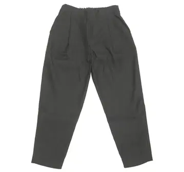 Linen alpaca pants evam eva 블랙