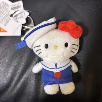 로리즈팜 Me% 마스코트 키링 헬로키티 해군