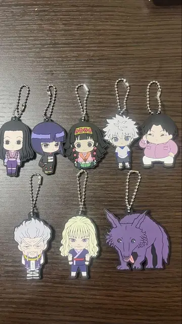 HUNTER x HUNTER 조르딕 가 러버 마스코트 컴플리트 x 키쿄우