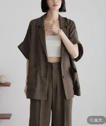 로리즈팜 바스켓 자켓 S S