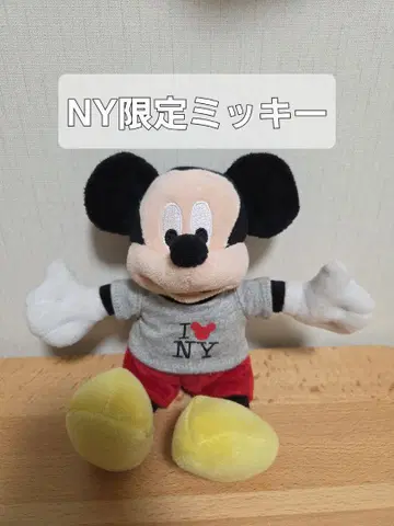 뉴욕 NY 한정 미키 봉제인형 레어