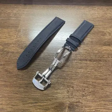 브라이틀링 Breitling 블루 밀리터리 가죽 22/20mm 656x