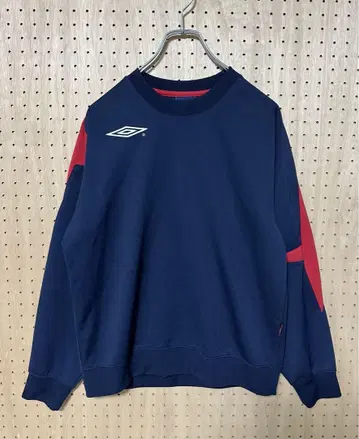 UMBRO 00s 맨투맨 엄브로 네이비 풀오버 Y2K