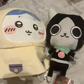 몬헌 메라루 & 치이카와 하치와레 봉제 인형 세트
