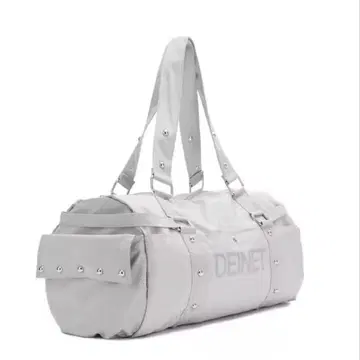 DEINET LOGO DUFFLE BAG GREY